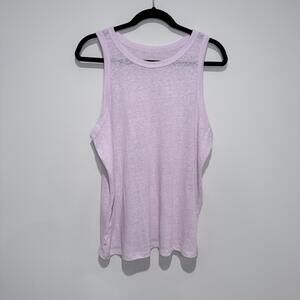 A NEW DAY Women's Light Pink Knit Tank Top X-Large